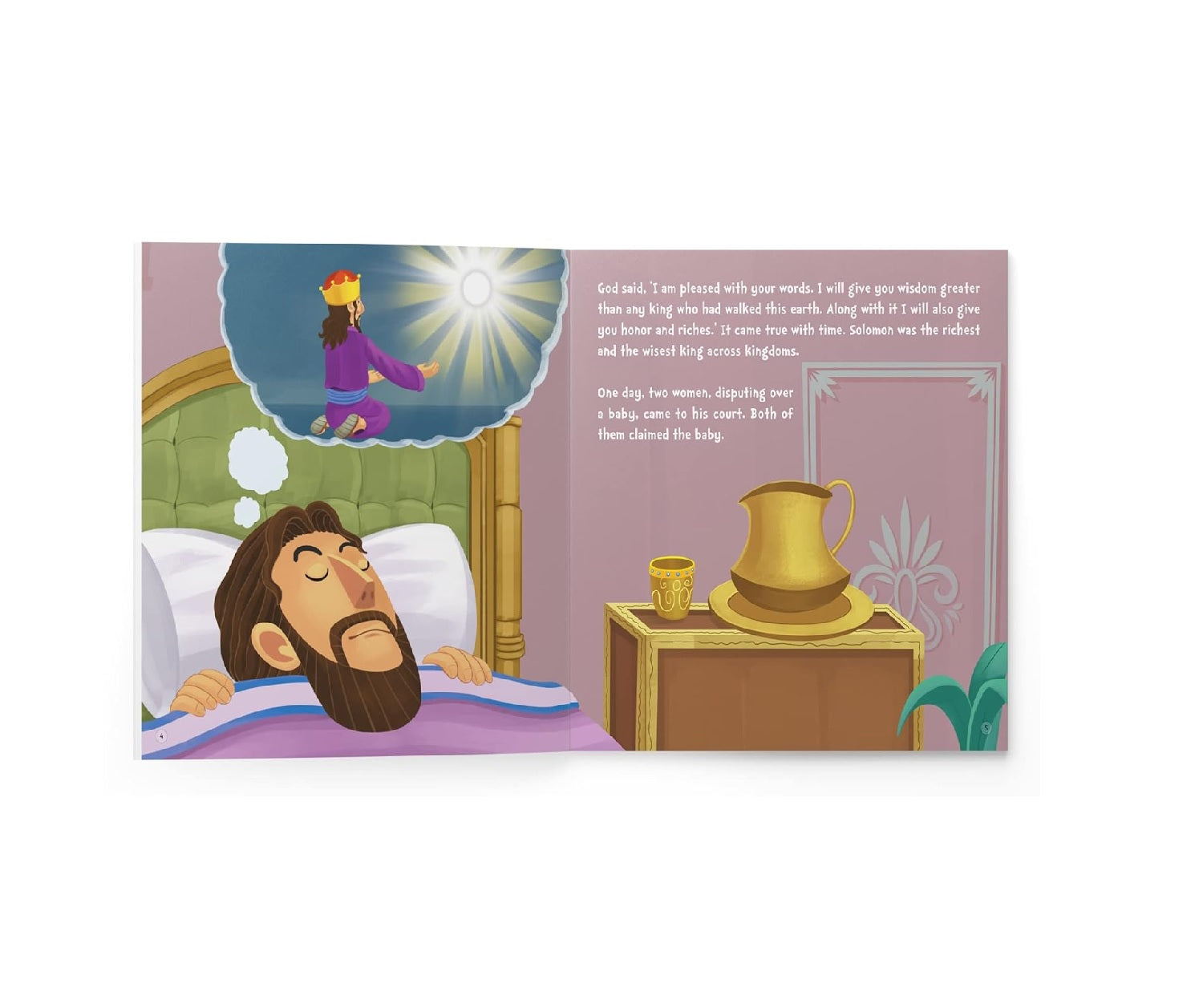 My First Illustrated Bible Story: King Solomon Paperback  Book