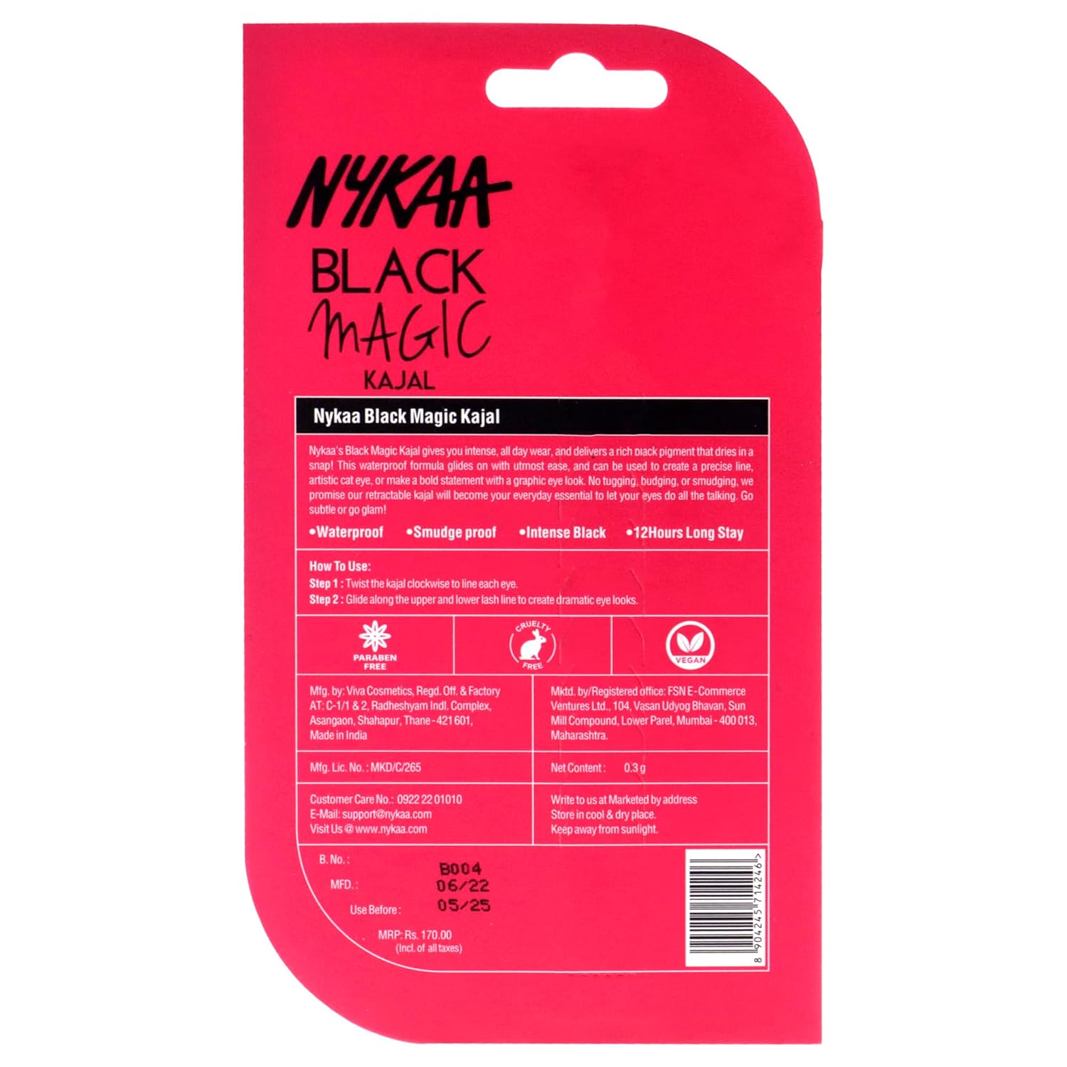 Nykaa Black Magic Kajal