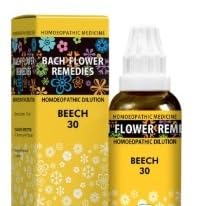 Bach Flower Beech - 30ml, for Anxiety Relief, Fatigue Reduction, Focus and Compassion Support