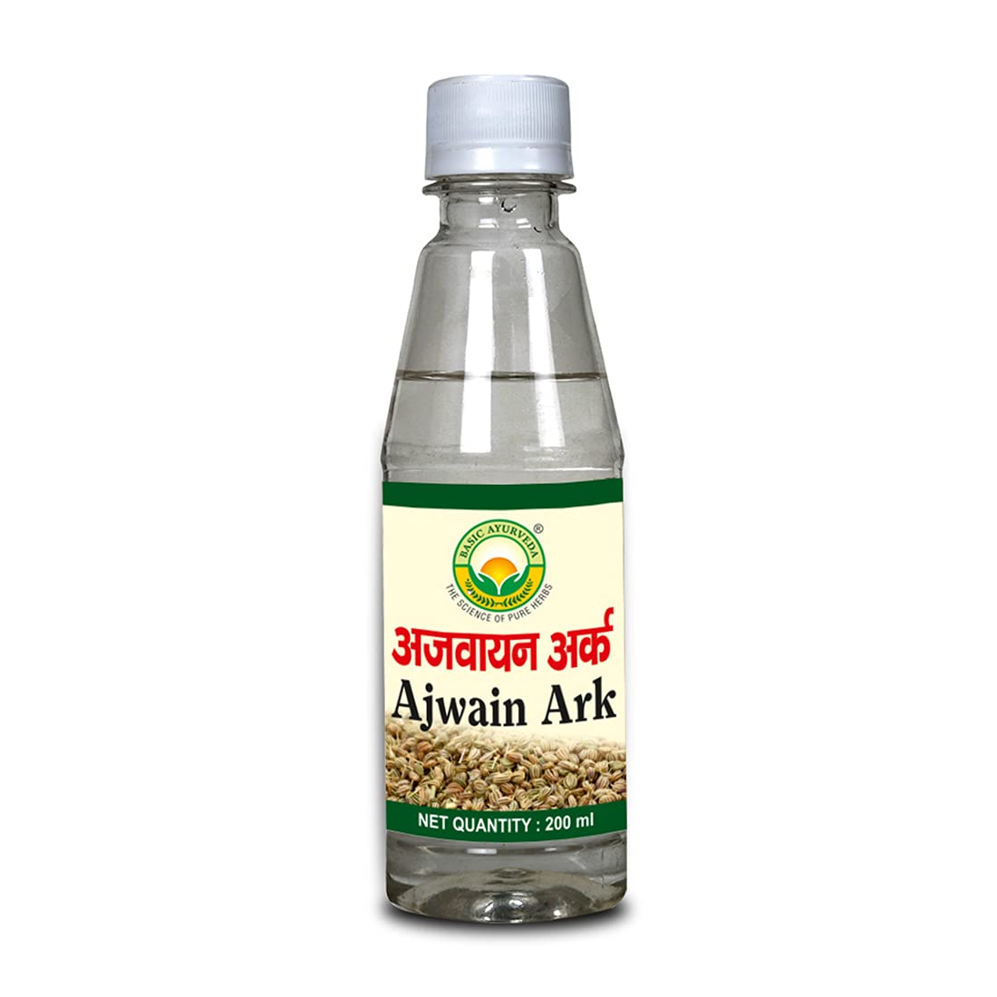 Basic Ayurveda Ark Ajwain 200 ml For stomach pain, indigestion, burning sensation in the stomach, digestive health