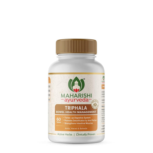 Maharishi Ayurveda Triphala – 60 Tablets For Healthy Digestion, Bowel Wellness | Constipation