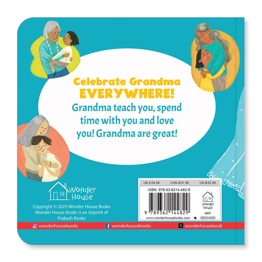 Grandma, I Love You! You Are the Best in the World – A Sweet Board Book for Kids | Board book
