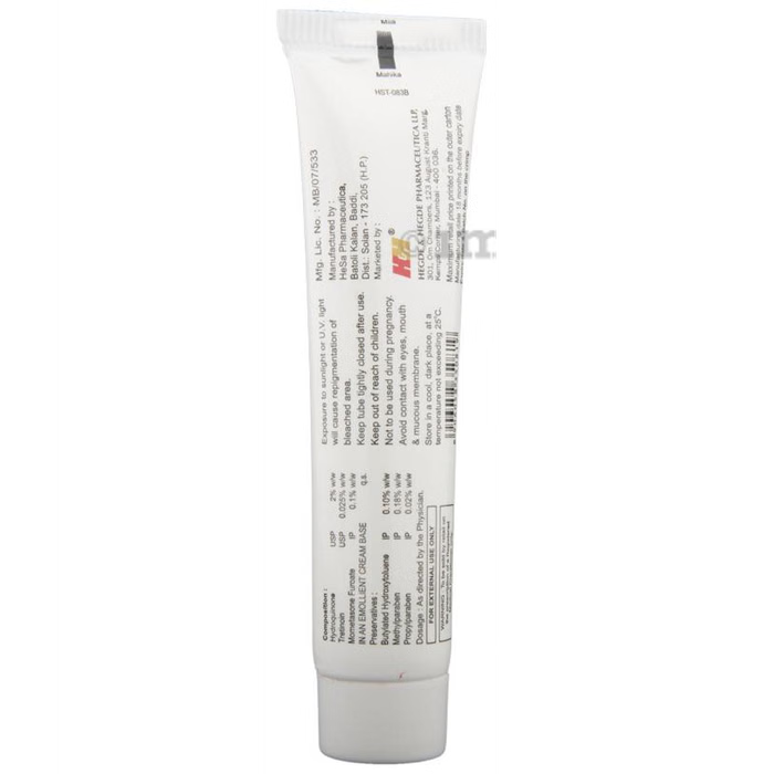 Hhlite Cream (20gm) For Melasma, Sikn Tone, Acne