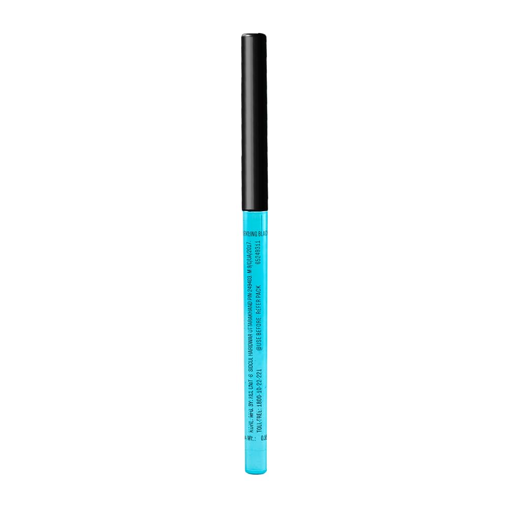Lakme 9-5 Eyeconic Kajal, Deep Black, Smudgeproof and Waterproof that lasts upto 24H, for 2x dark pigment, 0.35g