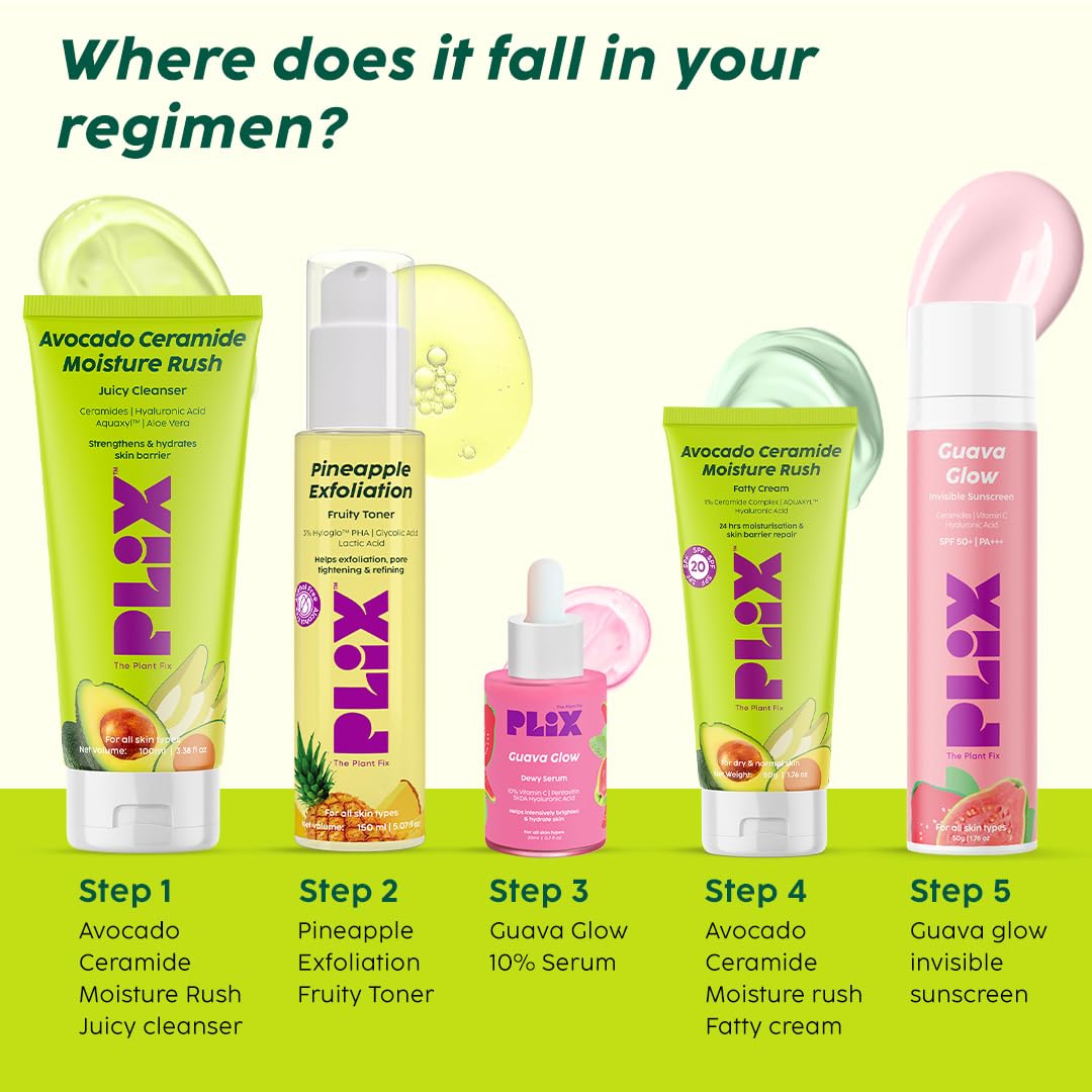 PLIX - THE PLANT FIX Avocado Ceramide Moisture Rush Juicy Cleanser (100 ml) |