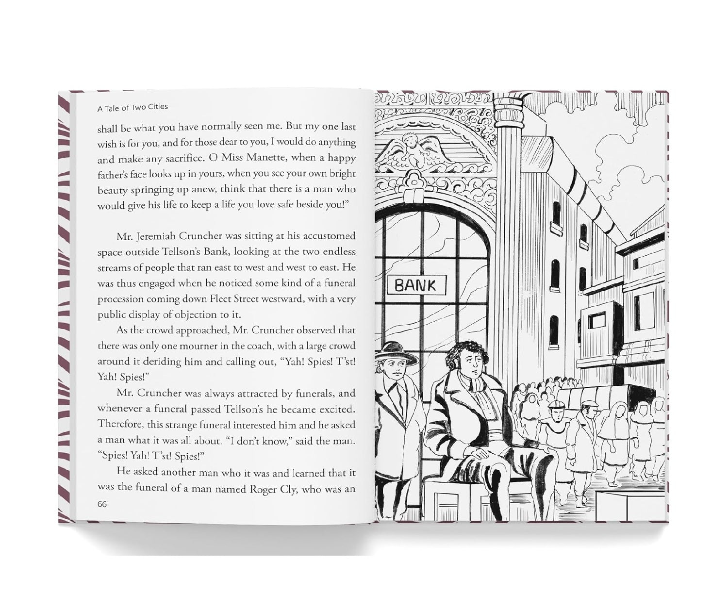 A Tale of Two Cities : Illustrated Abridged Children Classics English Novel with Review Questions Hardcover  Book