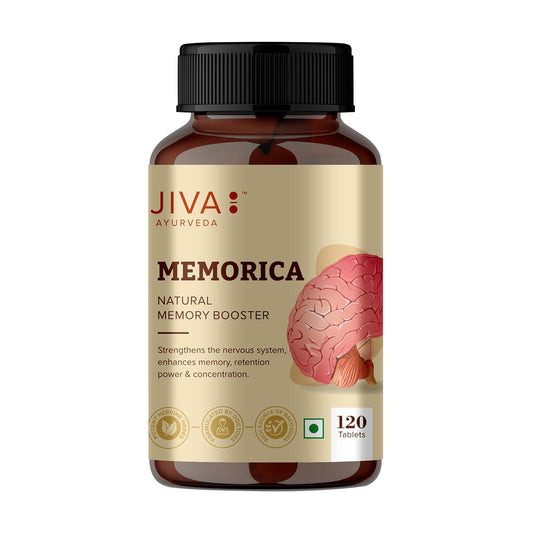 JIva Ayurveda Memorica (120 Tablets) For immune system, Memory, Nervous System