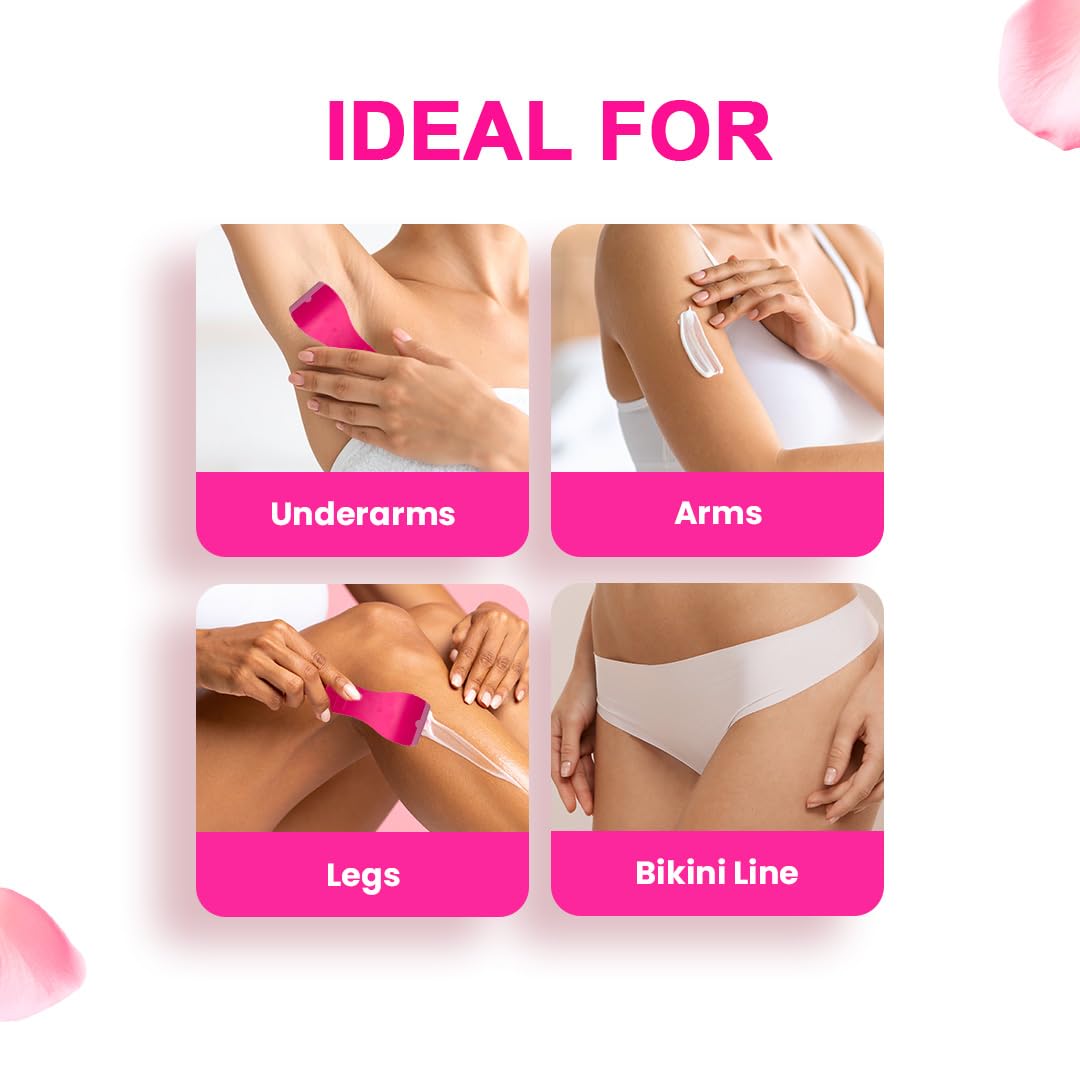 Fem Fairness Naturals Rose Hair Removal Cream - 180g (120g + 60g Free) | For Sensitive skin