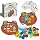 Geometric Shape and Color Matching Puzzle Board Game with Bell for Kids 3+ Years | Sensory Educational, Fun and Learning Toy for Children