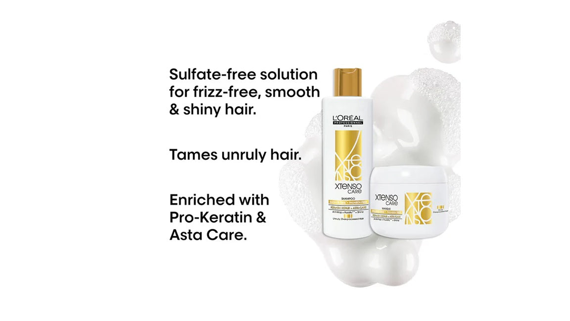 Loreal Paris Professionnel Xtenso Care Shampoo & Mask Combo 250ml + 196gm