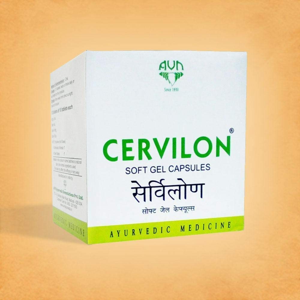 AVN Cervilon Soft Gel Capsules 120 Capsules For pain in the joints and relaxes muscles
