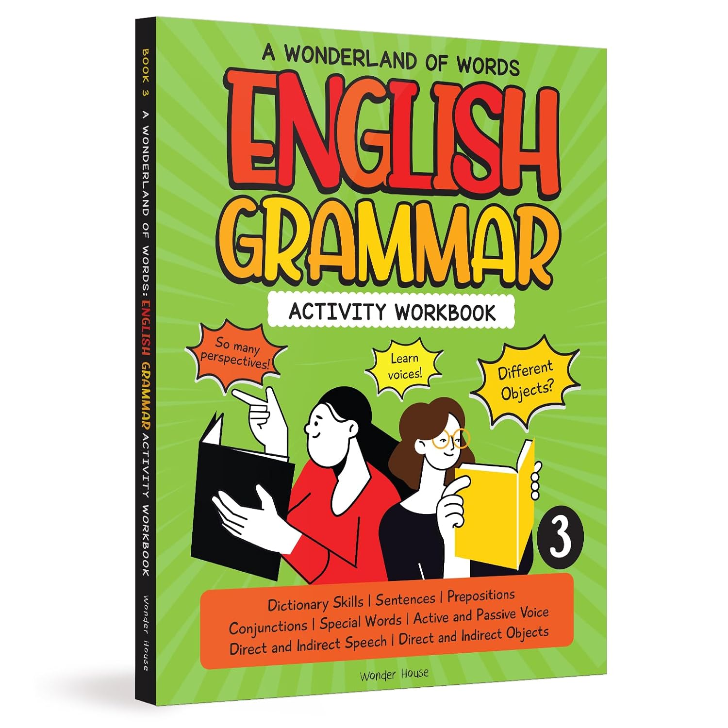 A Wonderland Of Words: English Grammar - Level 3 Activity Workbook Paperback