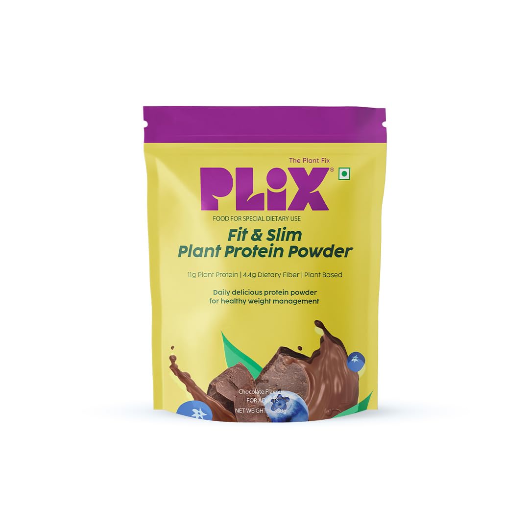 The Plant Fix Plix Fit & Slim Smoothie For Healthy Weight Management & Metabolism|(350g,Chocolate)