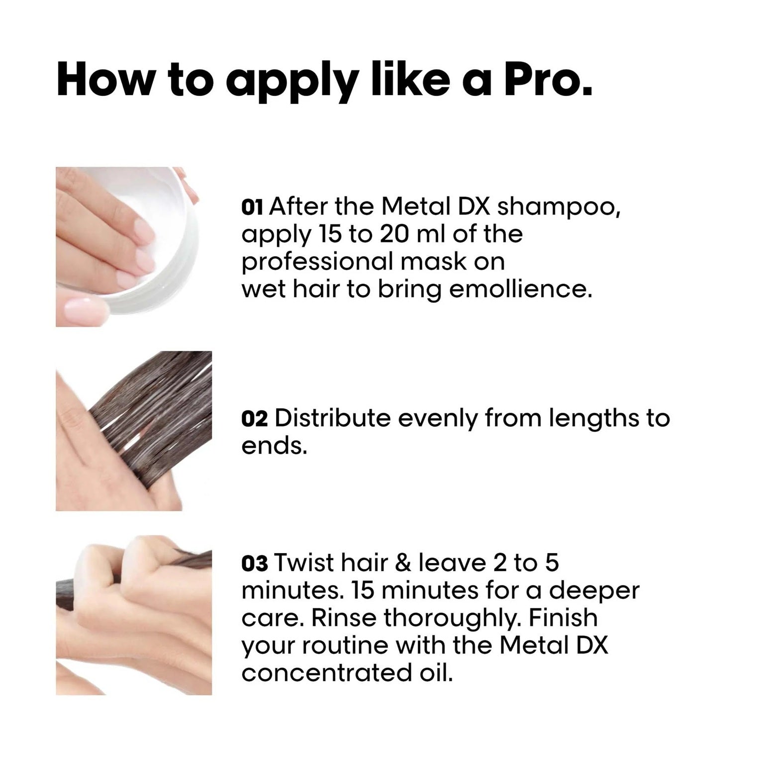 LOreal Professionnel Metal DX Anti-Deposit Protector Hair Mask - 250 ml