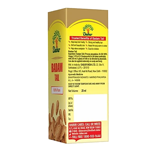 Dabur Ayurvedic Badam Tel (25ml)
