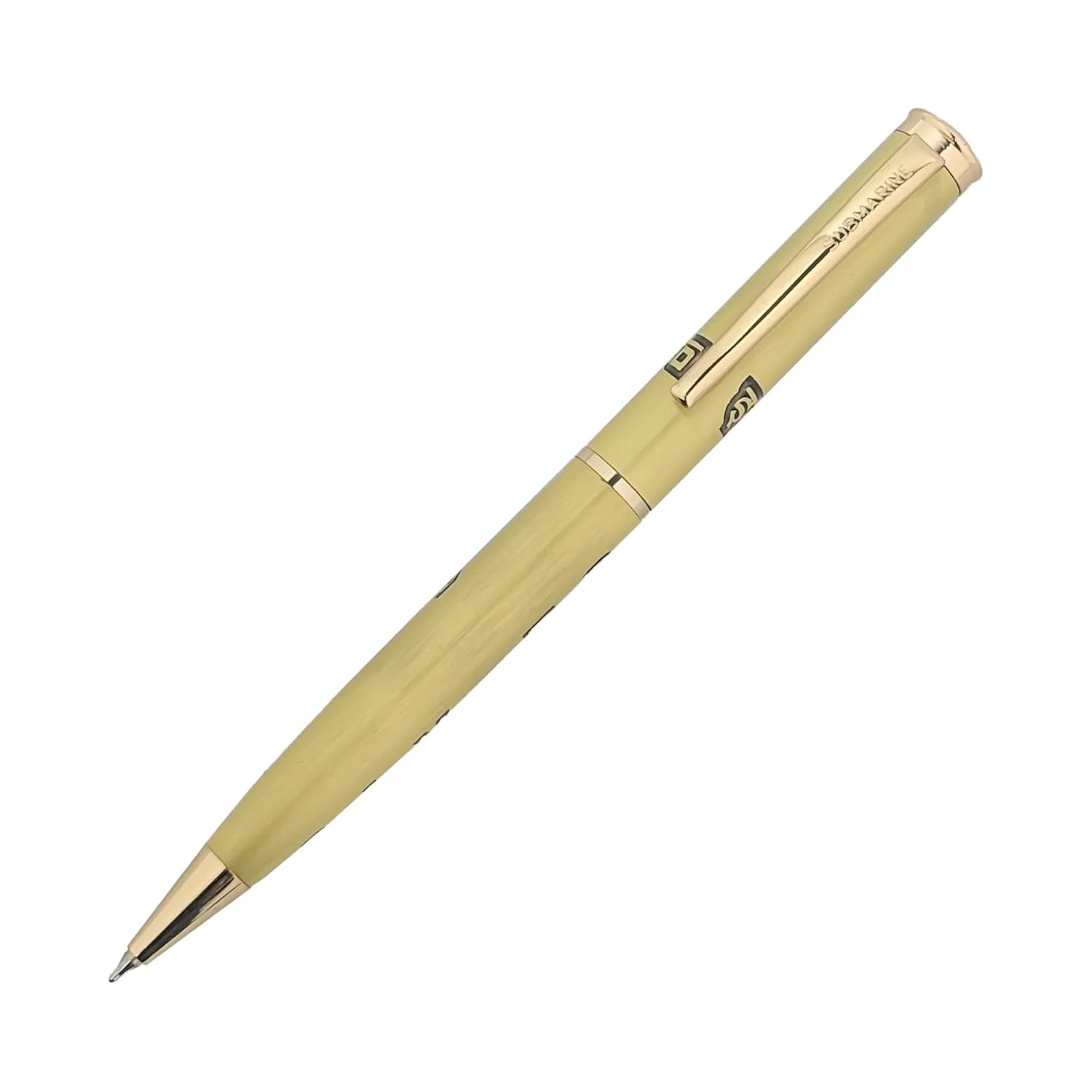 Submarine 4006 RLV-TD Rocket design etching Premium Metal Ball Pen