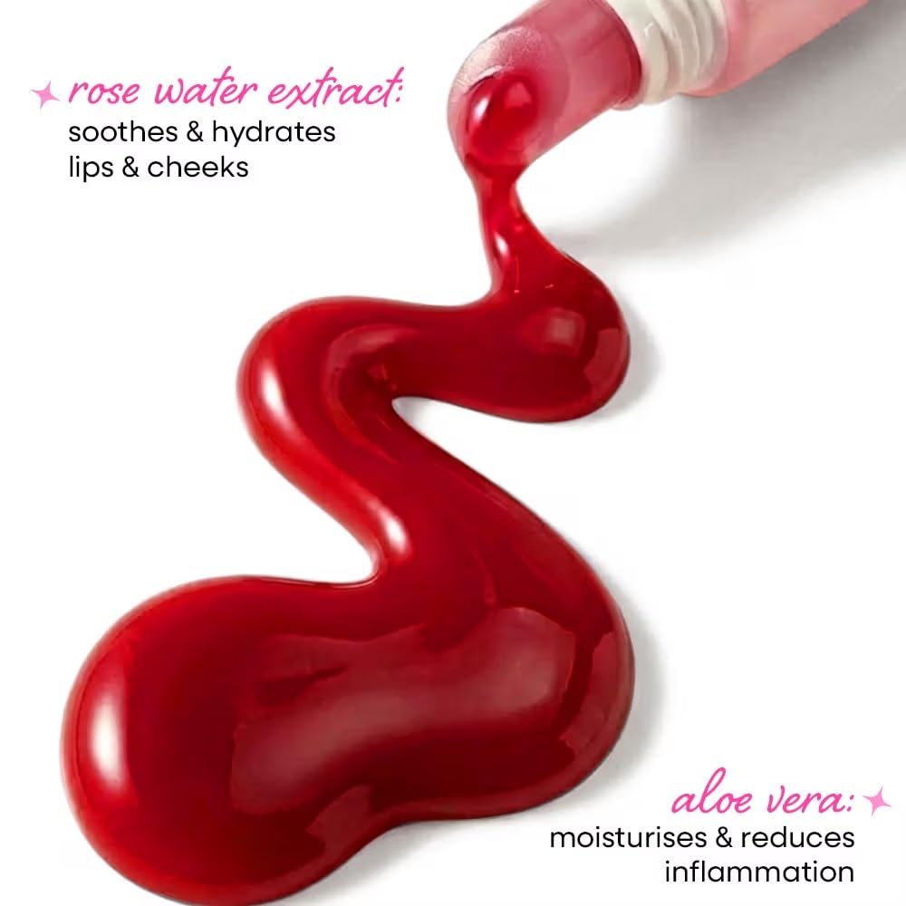 Nykaa Cosmetics Aqua Jelly Lip & Cheek Multi-use Water Tint - Iced Latte (10ml)