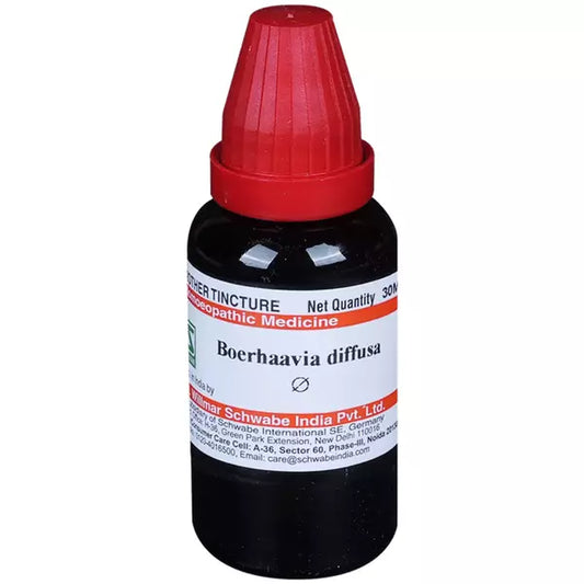 Dr Willmar Schwabe India Boerhavia Diffusa Mother Tincture (Q) (30ml) for swelling asthma itching