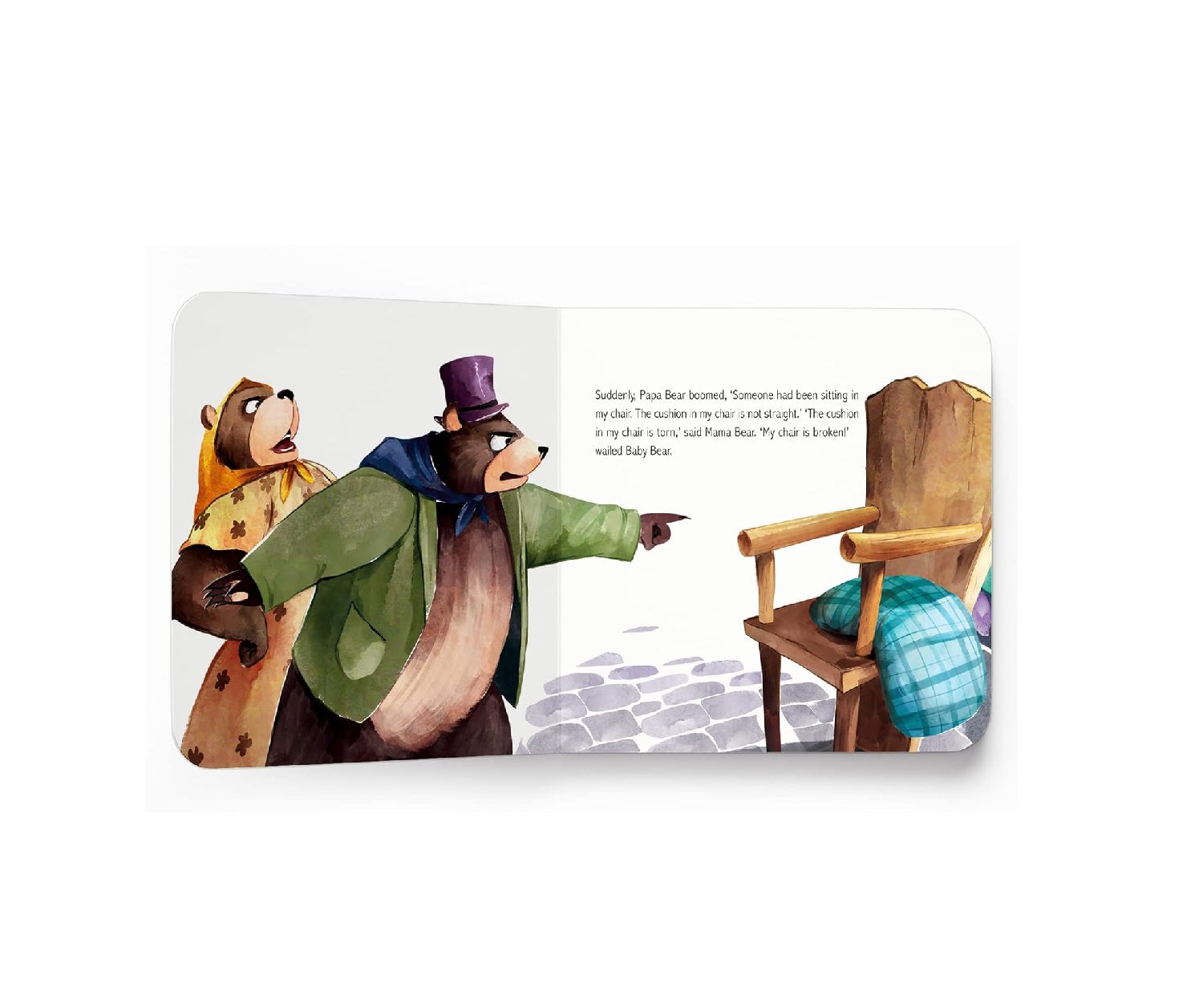 My first Illustrated Fairytale Board Book - Goldilocks and the Three Bears Board Book