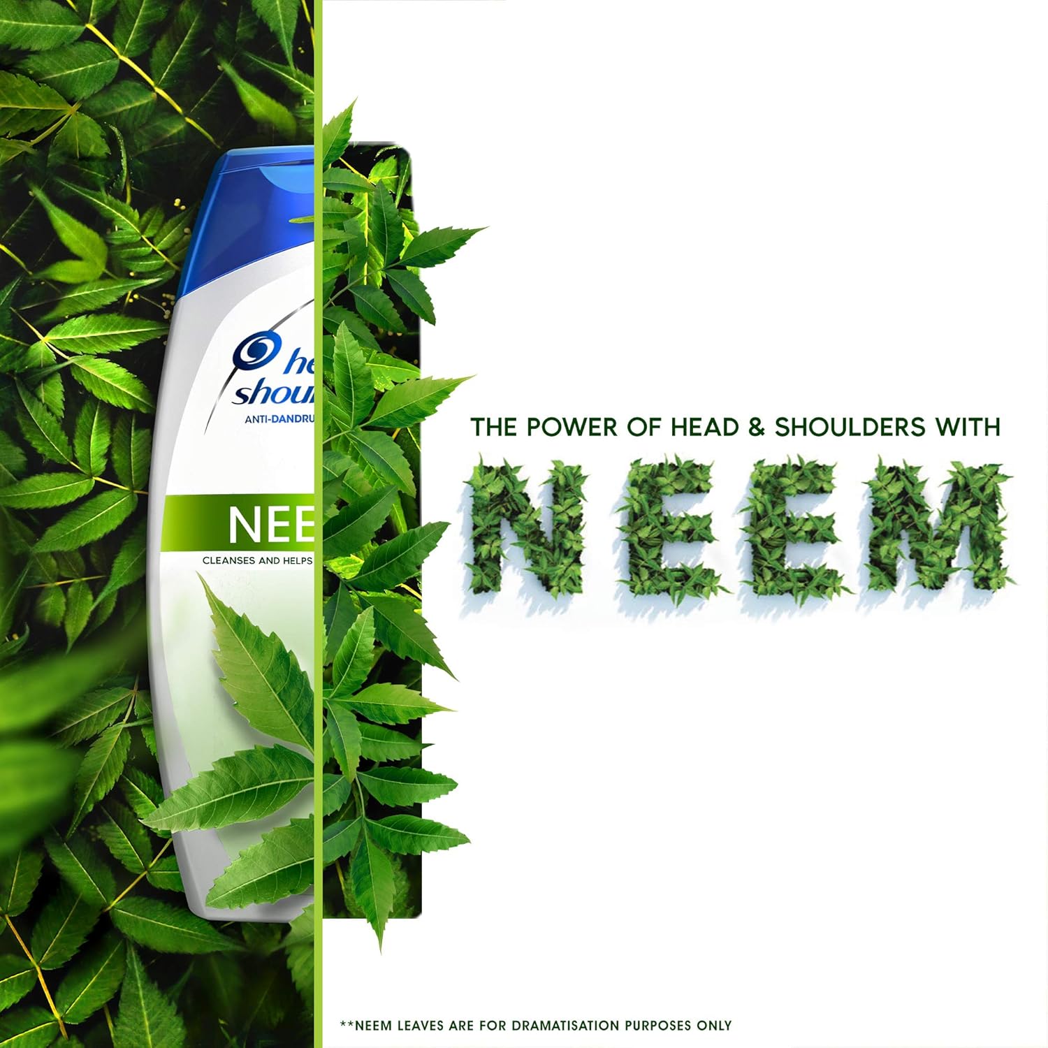 Head & Shoulders Neem, Anti Dandruff Shampoo, 180 Ml