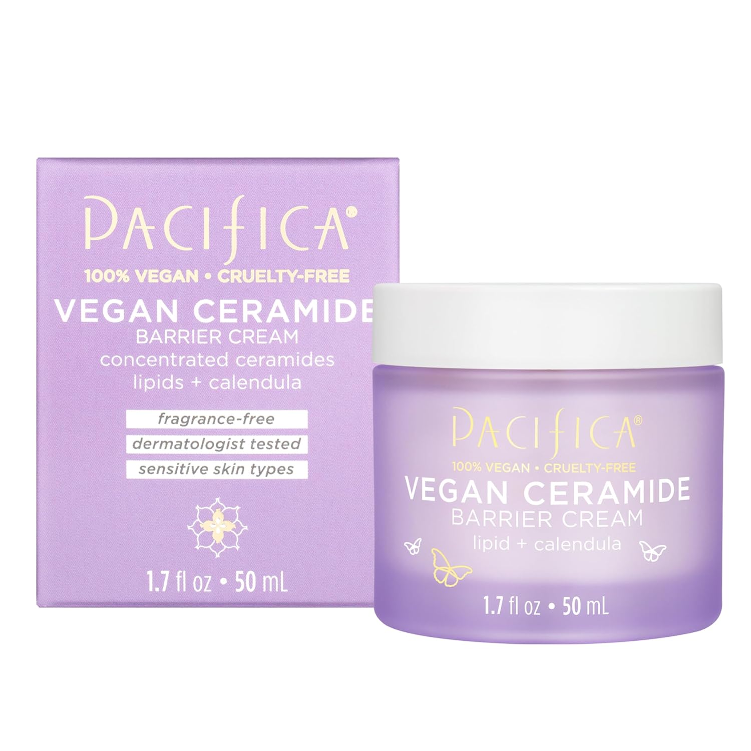 Pacifica Beauty Ceramide Barrier Repair Daily Facial Moisturizing Cream