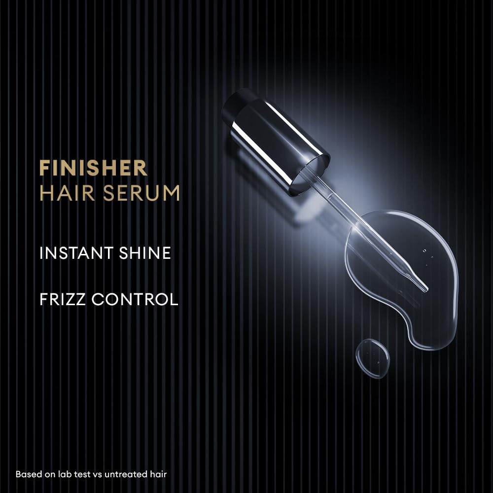 TRESemme Silk Press Finisher Serum 38ml | Hair Serum | Sleeker Shinier Hair Serum| Frizz control hair serum
