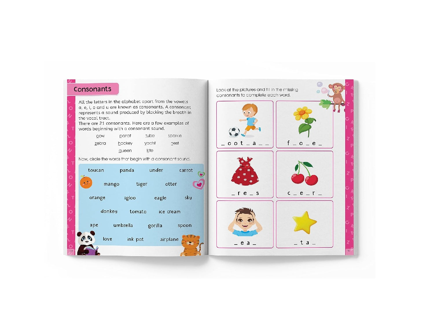 Spelling Time- Activitiy Workbook for Kids (Ages 6-8) I Vocublary Building I Writing Practice I Paperback