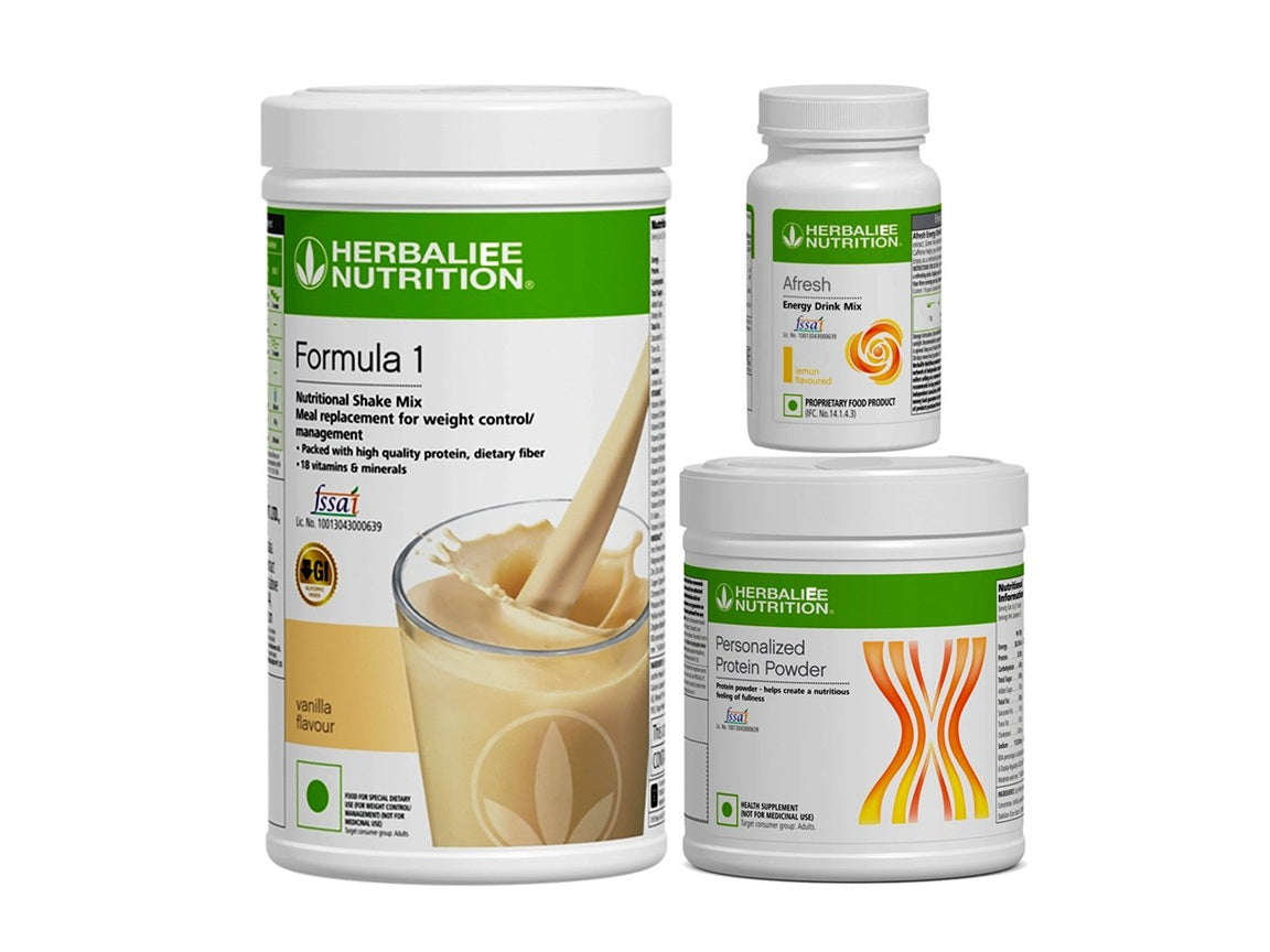 Formula1 Vanila Flavour 500g Protine Powder 200g + Lemon Afresh 50g