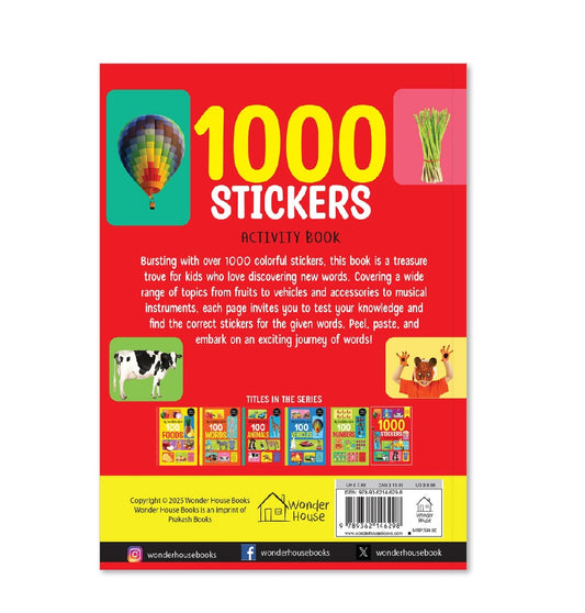 1000 sticker activity book
