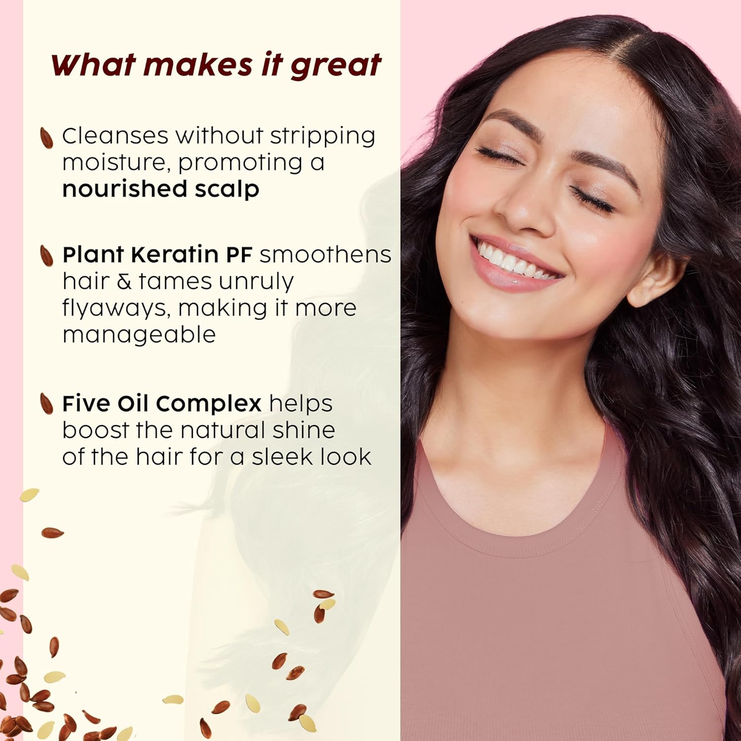 PLIX - THE PLANT FIX Flaxseed Freeze Hair Treatment (Shampoo)