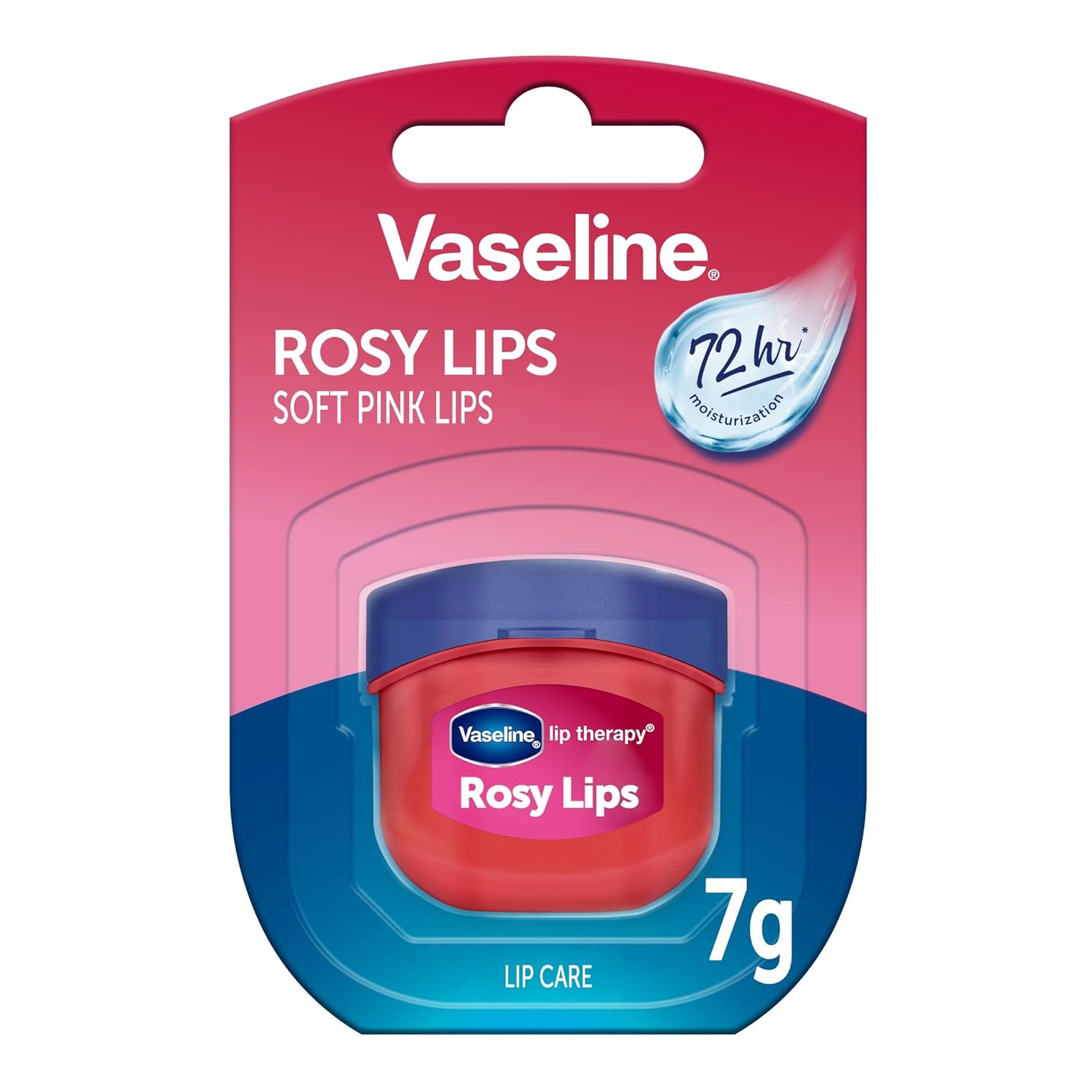 Vaseline Lip Therapy, Rosy Lips, 7G