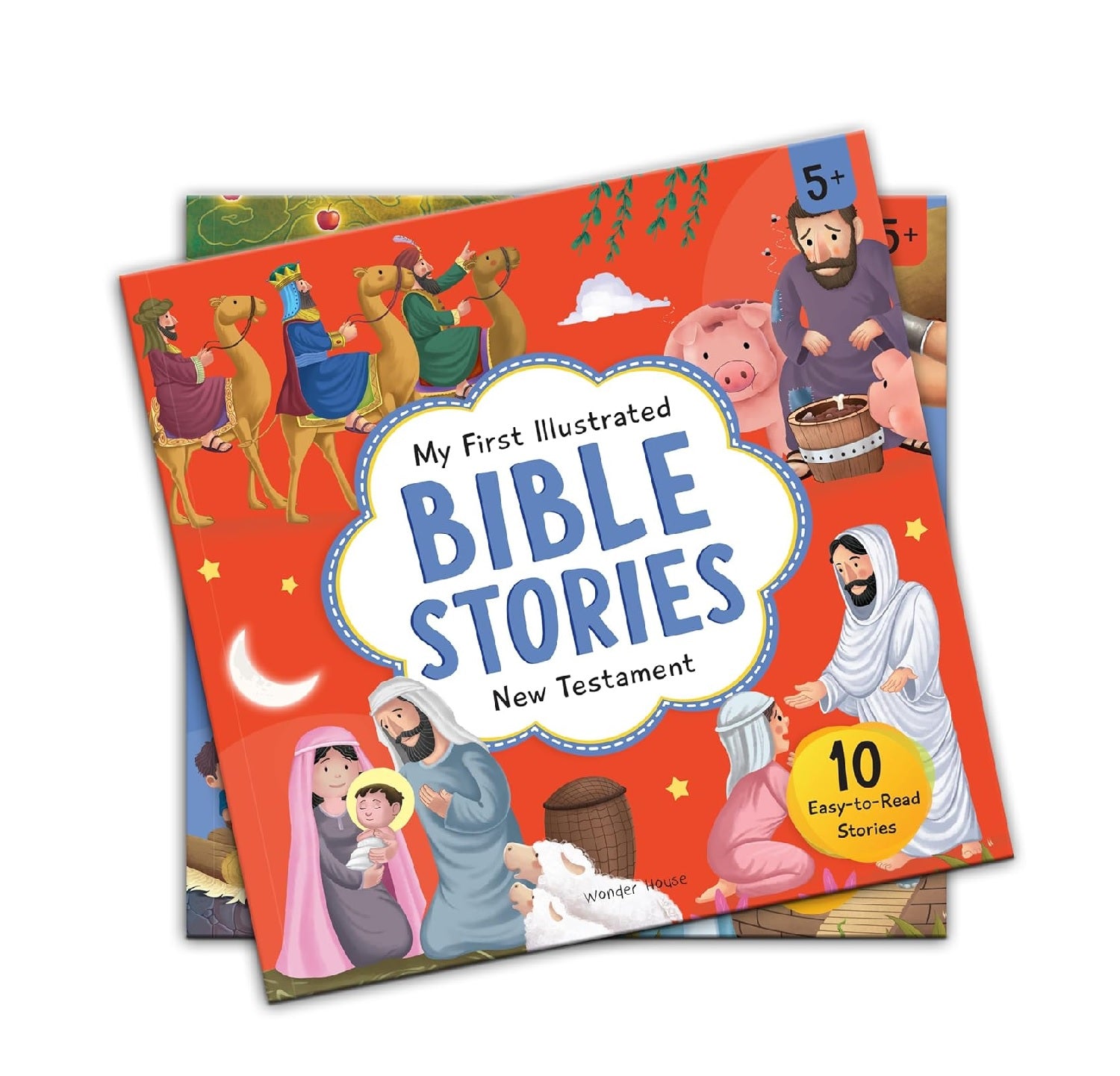 My First Illustrated Bible Stories: New Testament Hardcover Book