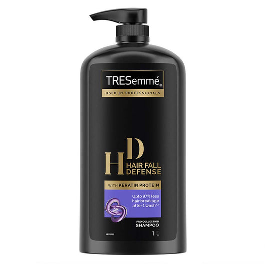 Tresemme Hair Fall Defence Shampoo, With Keratin Protein, Upto 97% Less Hair Breakage, 1 Ltr