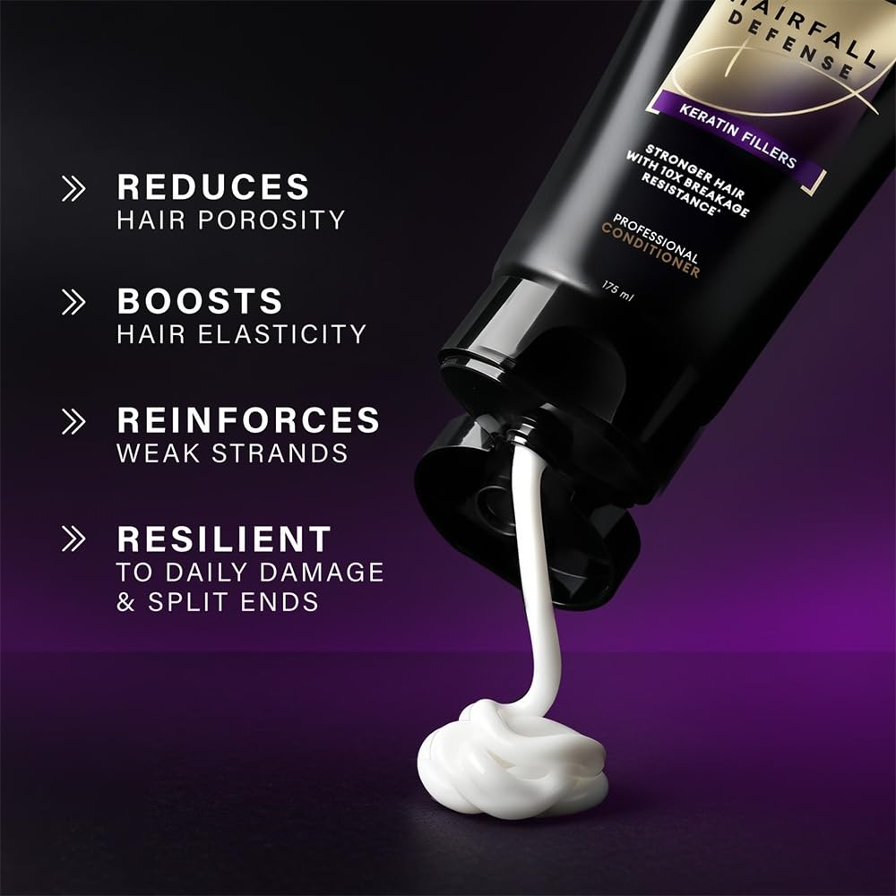TRESemme Hairfall Defense+ Conditioner 190ml With Keratin Fillers |
