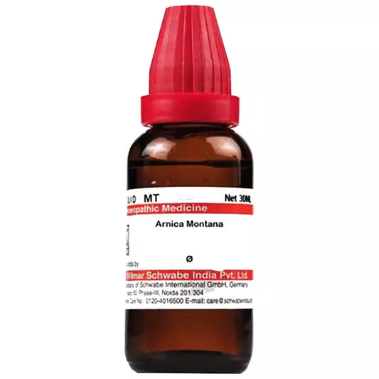 Dr Willmar Schwabe India Arnica Montana Mother Tincture (Q) (30ml) for cough anxiety urinary disorders