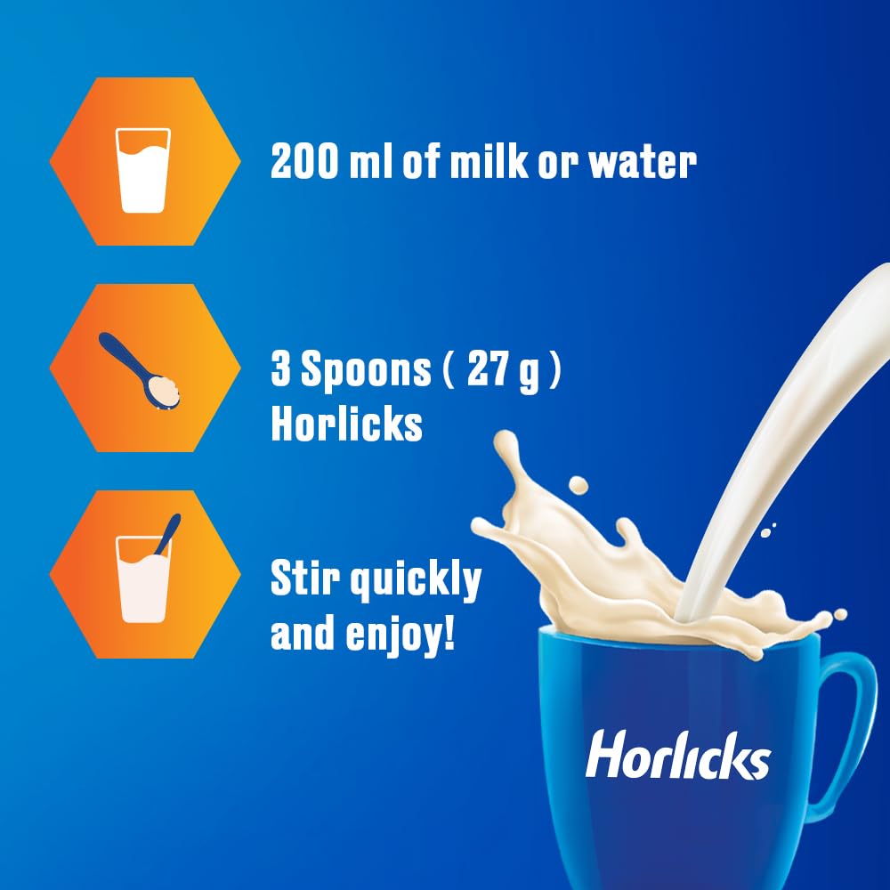 Horlicks Health & Nutrition Drink Jar 200gm