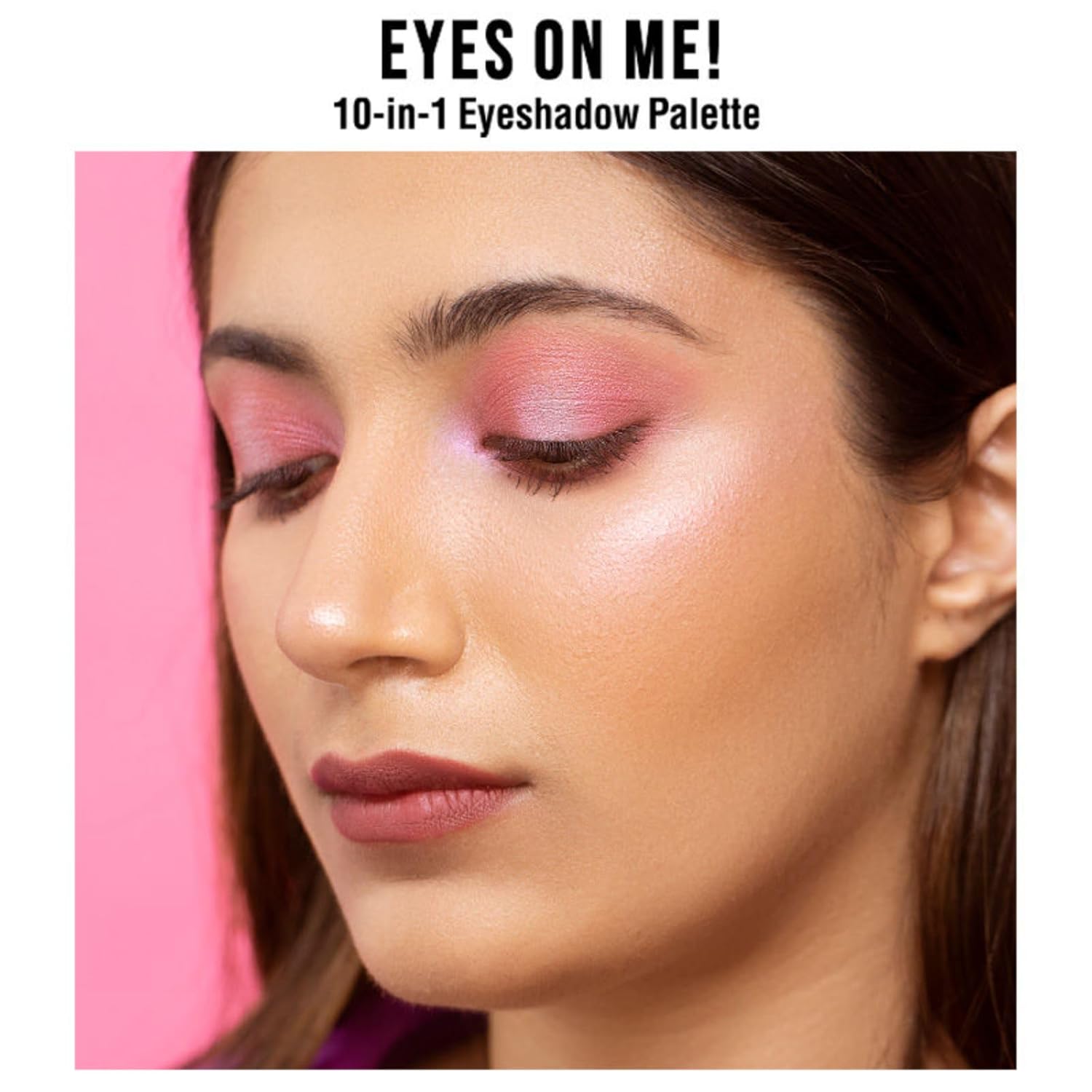 Nykaa Eyes On Me! 10-In-1 Eyeshadow Palette - Daydreaming, Multicolor, Shimmery
