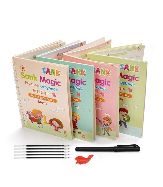 Sank Magic Practice Copybook Set (4 Book)