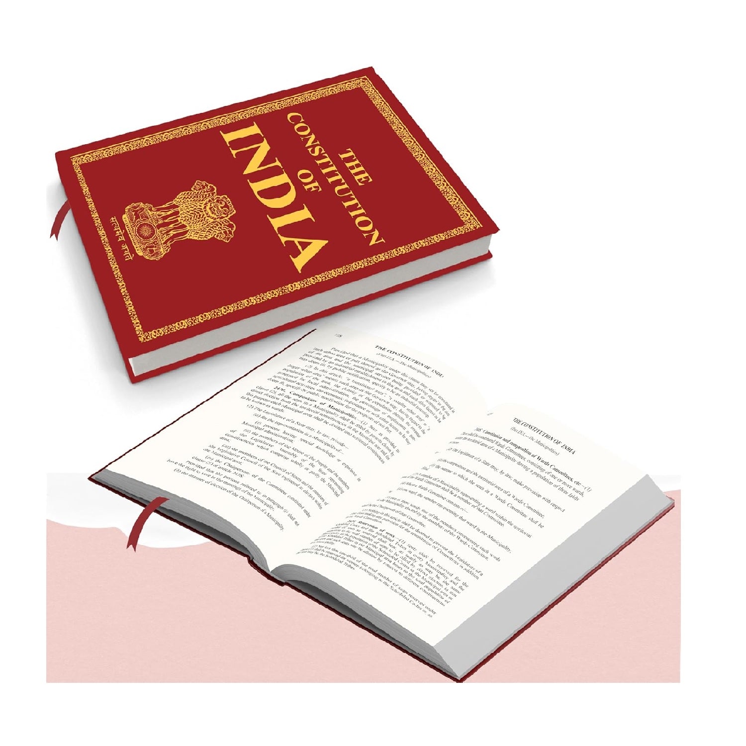 The Constitution of India (Deluxe Hardbound Edition) (Latest and Updated) Hardcover Book
