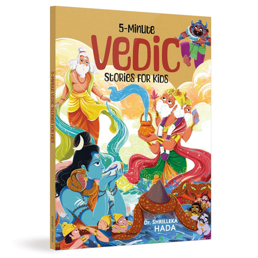 5 Minute Vedic Stories for Kids Paperback Book