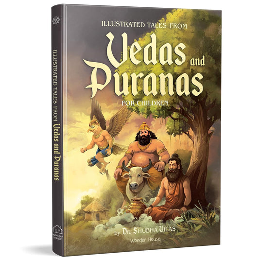 Illustrated Tales from Vedas and Puranas for Children Hardcover  Book