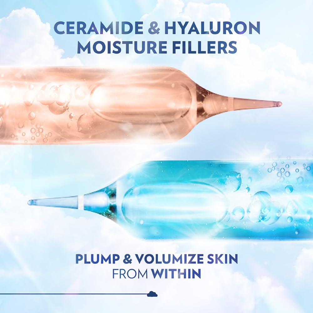 VASELINE Cloud Soft, Light Moisturiser, 300 ml, for Plump, Soft Skin, with Ceramides & Hyaluron Fillers, 10X Hydration Volume, Non-Sticky