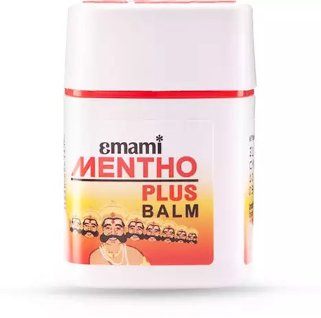 Emami Mentho Plus Balm – 9 ml For Pain Relief, headache, relaxing stressed muscles