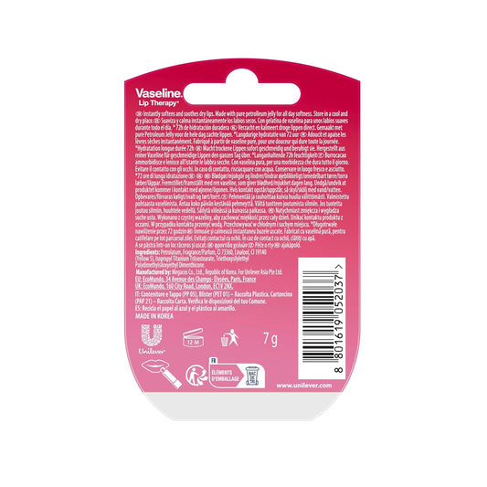 Vaseline Lip Therapy, Rosy Lips, 7G