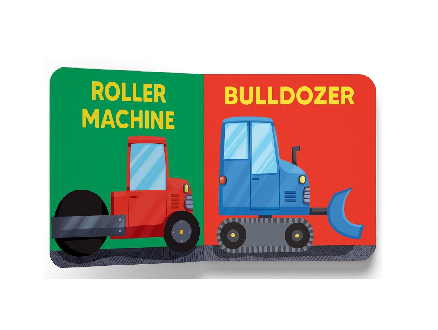 Wheels at Work: On the Construction site Board book