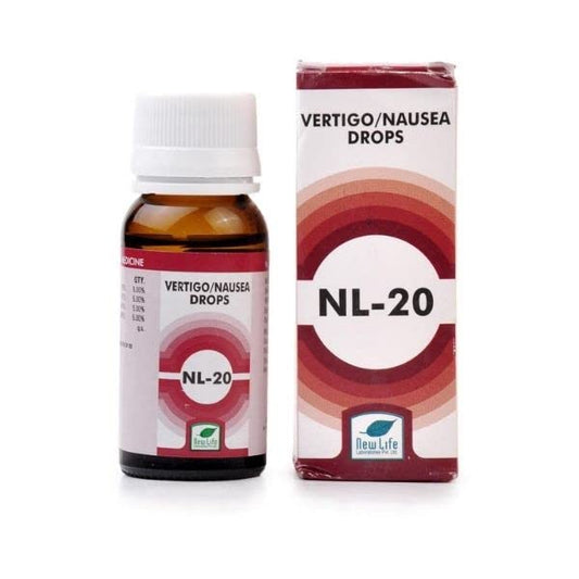 NL 20 DROPS VERTIGO & NAUSEA 30 ML NEWLIFE