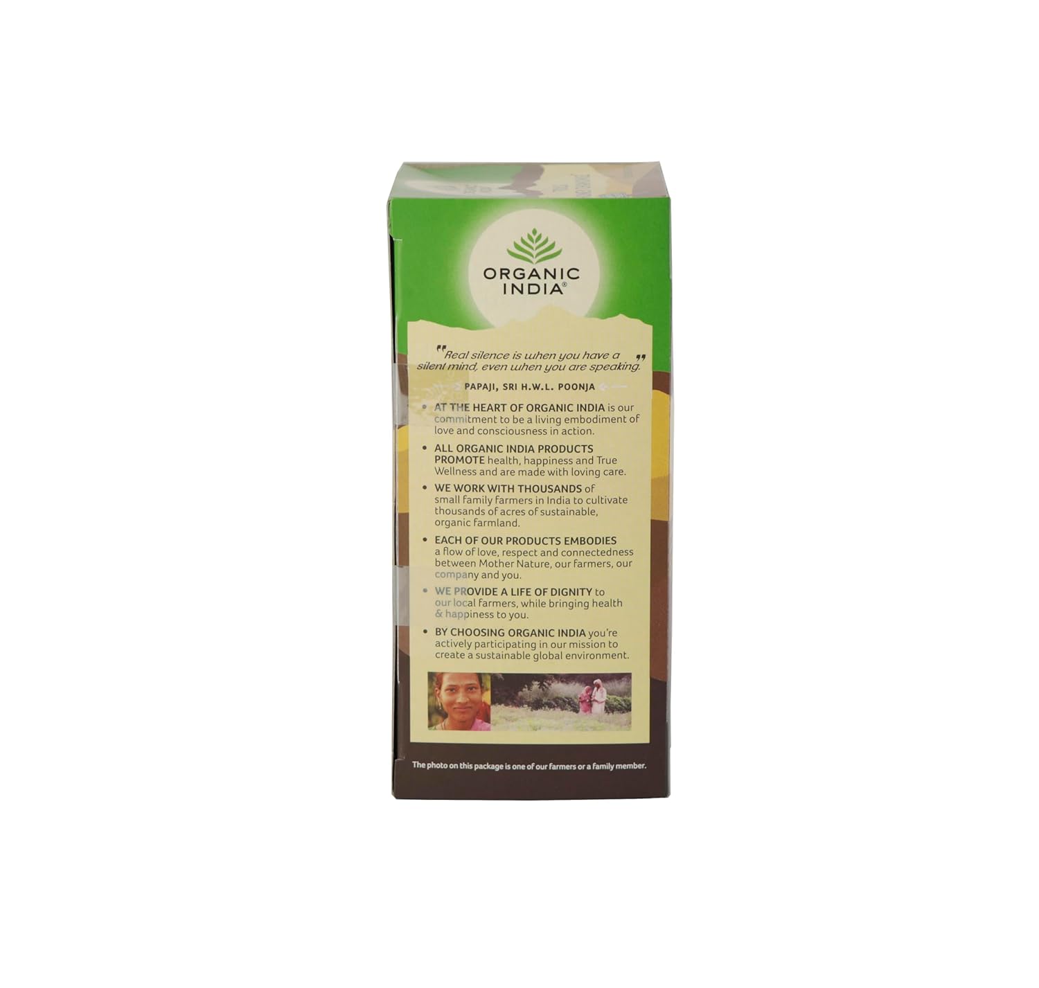ORGANIC INDIA Tulsi Honey Chamomile 25 Tea Bags, 68 Gram
