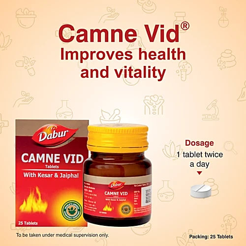 Dabur Camne Vid – 25 Tablets sexual weakness premature ejaculation stamina