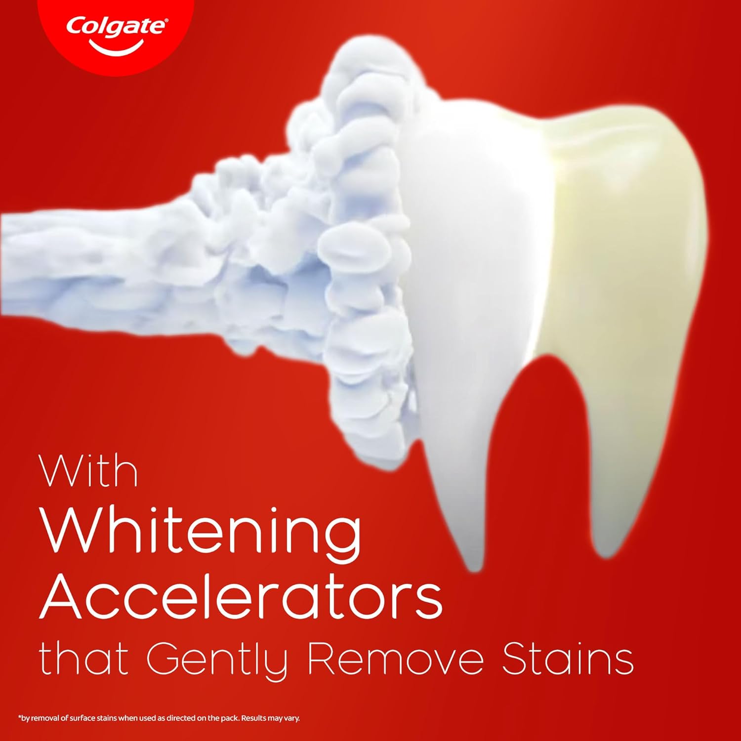 Colgate Visible White, Teeth Whitening Toothpaste, 50g (Sparkling Mint)