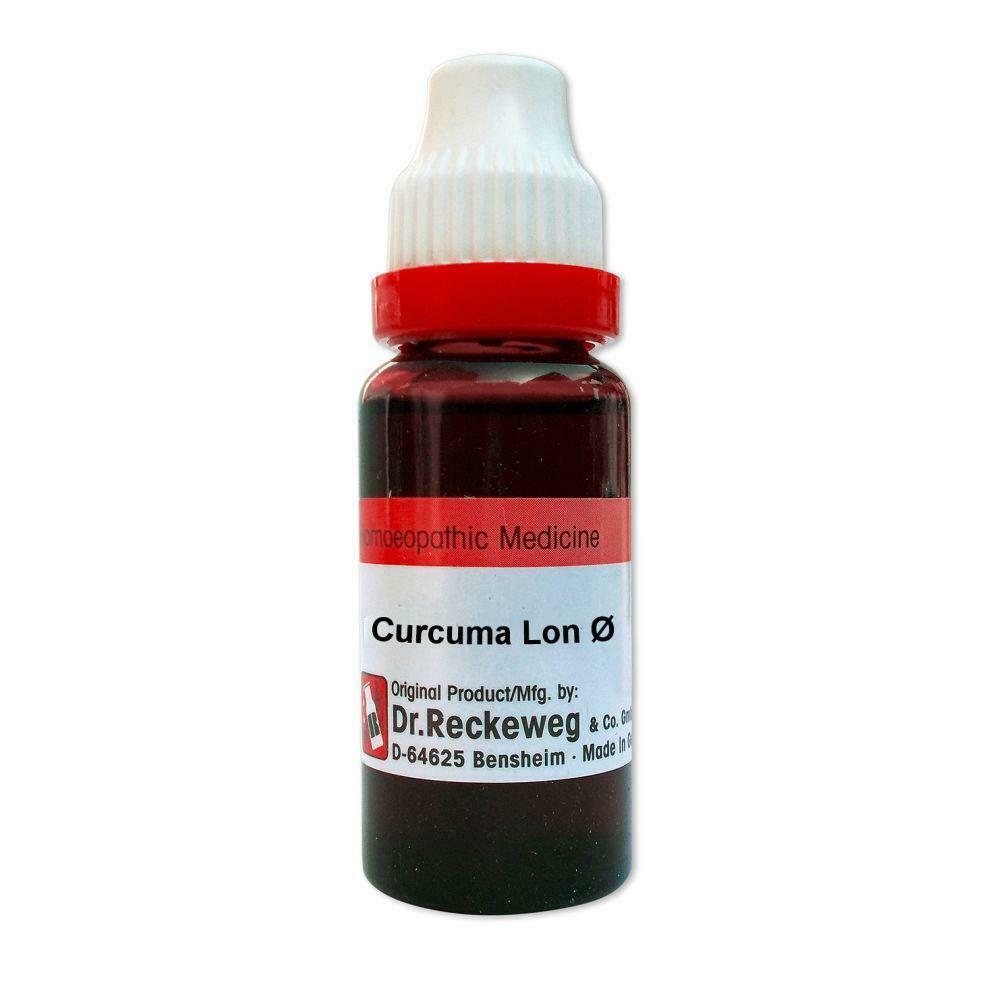 Dr. Reckeweg Curcuma Longa (Turmeric) Mother Tincture (Q) (20ml) for liver disorders skin diseases urinary tract diseases itching eczema